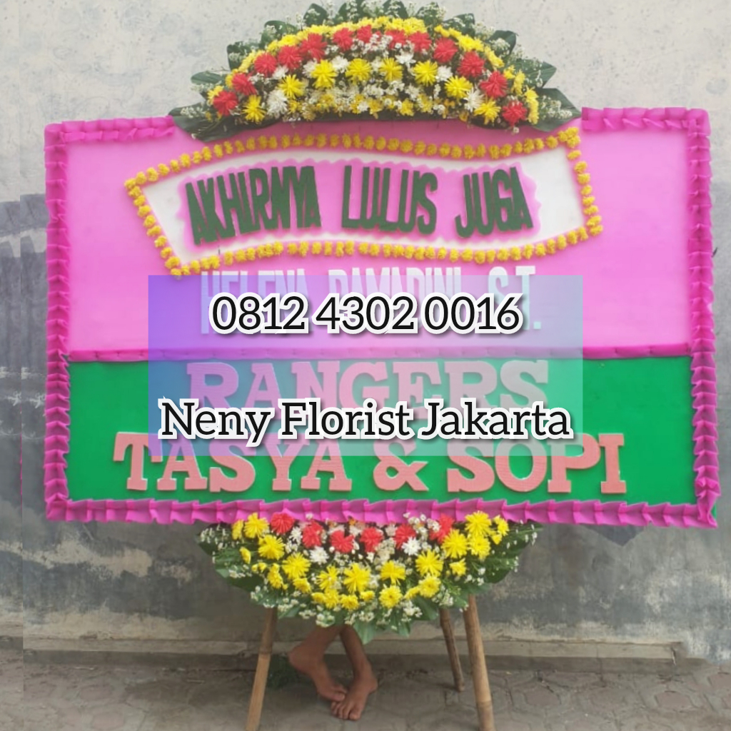 Bunga papan ucapan selamat